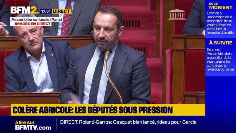 Loi agricole Duplomb: Sébastien Chenu dénonce 
