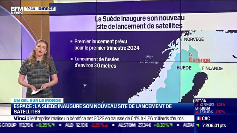 Espace : la Suède inaugure son nouveau site de lancement de satellites