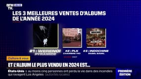 L'album le plus vendu de 2024 est "Pyramide" du rappeur Werenoi