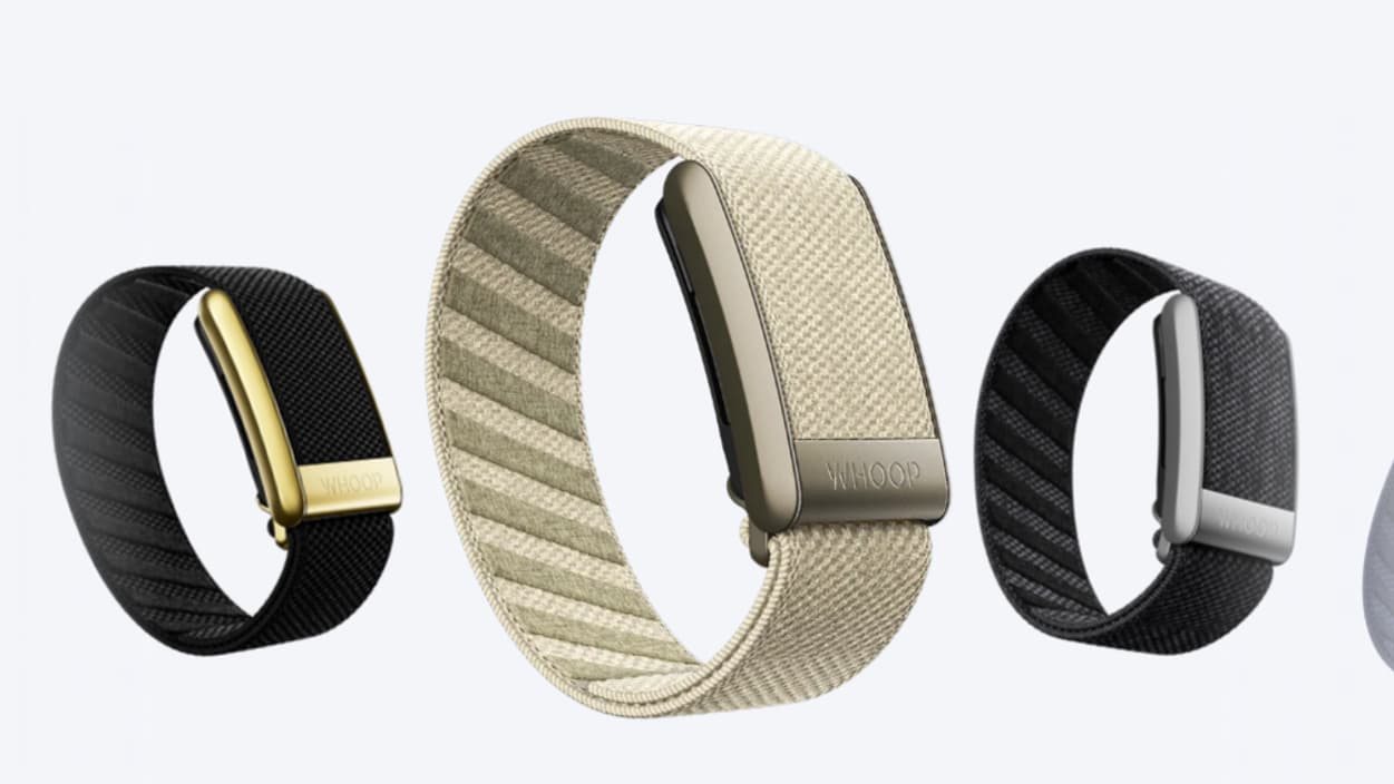 Le bracelet Whoop ne comprend pas d'écran. Le bracelet Whoop ne comprend pas d'écran.