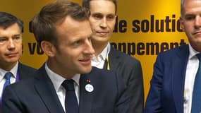 Emmanuel Macron au salon Vivatech, le 16 mai 2019 à Paris. 