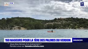 Alpes-de-Haute-Provence: 150 nageurs pour la première édition des Palmes du Verdon