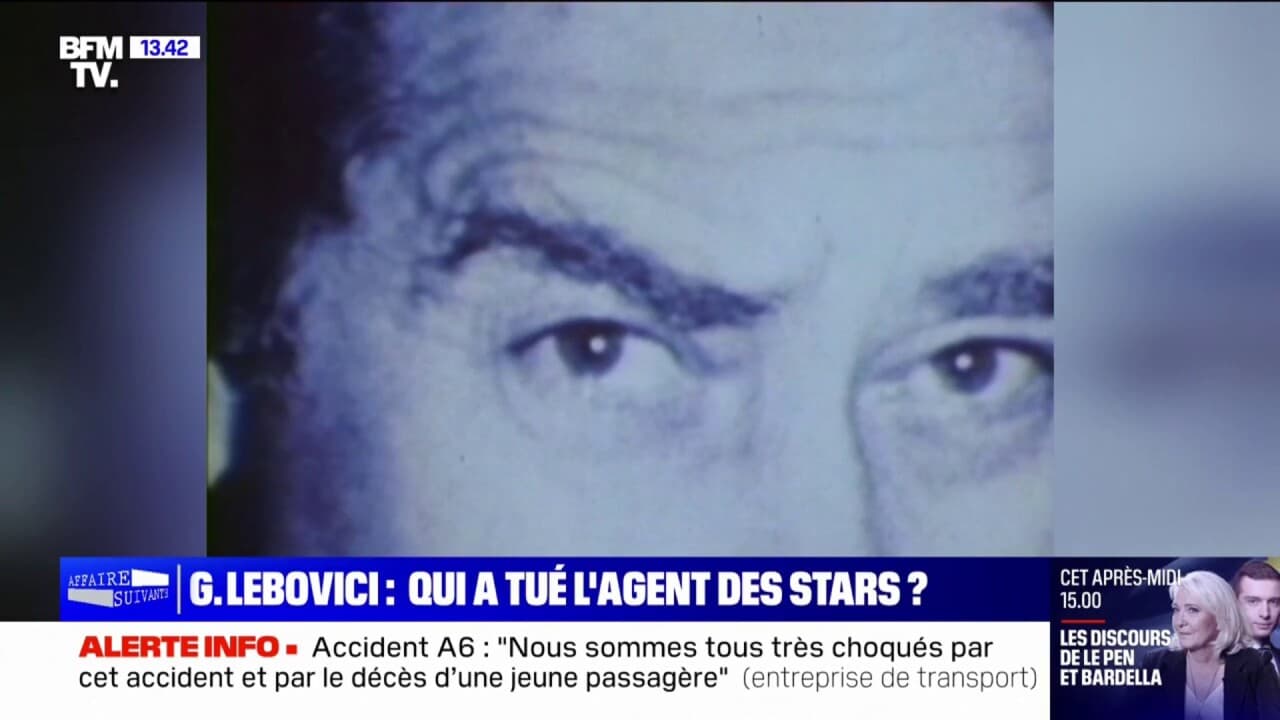 Affaire Lebovici qui a tué l'agent des stars?