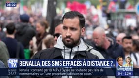 Alexandre Benalla affirme que des SMS ont été effacés à distance sur son portable