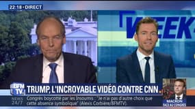 États-Unis: l'incroyable vidéo de Donald Trump contre CNN