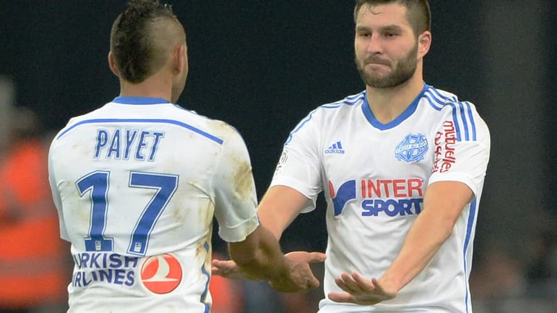 Dimitri Payet et André-Pierre Gignac