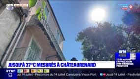 Jusqu'à 37°C à Châteaurenard