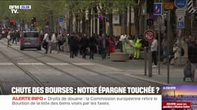 Emploi, épargne, prix... la chute des bourses aura-t-elle un impact en France ?