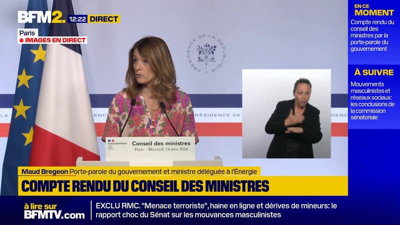 Chaleur: "À ce stade, il n'est pas question de changer les modalités d'organisation du 14-Juillet", déclare Maud Bregeon