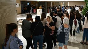 Le public, très nombreux, pour assister à une audience du procès des viols de Mazan, le 10 septembre 2024