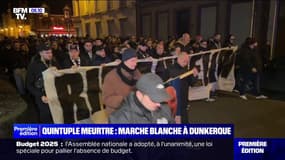 Quintuple meurtre: une marche blanche à Dunkerque