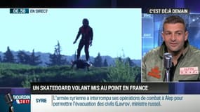 La chronique d'Anthony Morel: Flyboard Air, un skateboard volant mis au point en France - 09/12