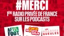 AUDIENCES - Podcasts: RMC, 1ère radio privée de France