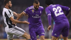 Karim Benzema lors de la finale 2017