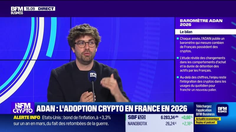 BFM Crypto, les Pros : ADAN, l'adoption crypto en France en 2026 - 10/04