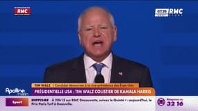 Présidentielle USA : Tim Walz pour conclure l'investiture du duo démocrate