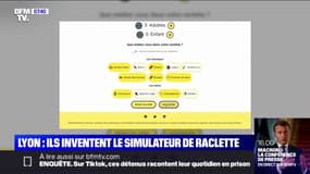 Des Lyonnais ont inventé un simulateur de raclette, pour mesurer exactement les quantités de charcuterie et de fromage nécessaires