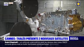 Cannes: Thalès présente ses deux nouveaux satellites