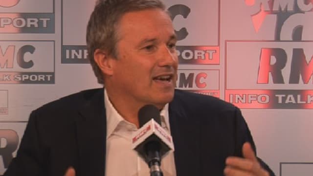 Nicolas Dupont-Aignan dans les Grandes Gueules sur RMC, ce mardi.
