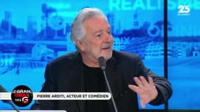 Le Grand Oral de Pierre Arditi, comédien, à l'affiche de "Le cas Sneijder" au théâtre de l'Atelier - 28/02