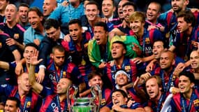 L'équipe de Barcelone est bien représentée.