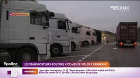"C'est angoissant": les routiers pas sereins sur les parkings après la flambée des prix de l'essence