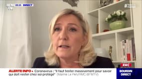 Municipales: Marine Le Pen "ne croit pas" à la tenue des élections en juin