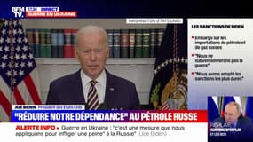 Joe Biden assure que "l'Ukraine ne sera jamais synonyme de victoire pour Poutine" 