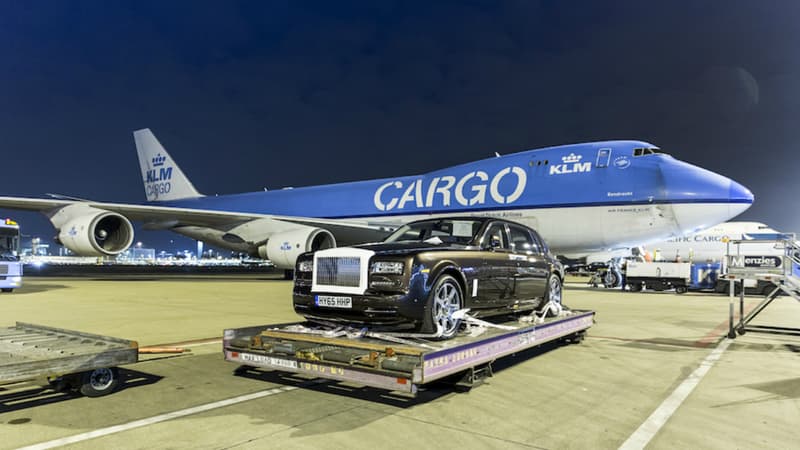 Un chargement comme on n'en voit pas tout les jours attendait les employés de KLM Cargo, en février dernier. 