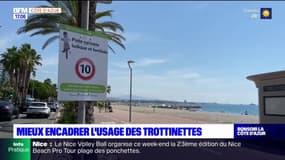 Côte d'Azur: comment mieux encadrer l'usage des trottinettes