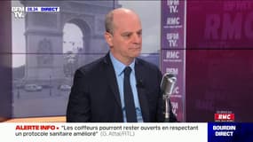 Réunions en "non-mixité" à l'Unef: sur RMC, Jean-Michel Blanquer dit craindre une pente "fasciste" du syndicat étudiant