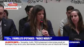Familles d'otages israéliens à Paris: "Ce qui a été révélé publiquement c'est de ne pas donner la priorité absolue aux otages, c'est inadmissible selon moi", réagit Sela Ayelet