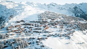 La station La Rosière en Savoie en novembre 2023. 