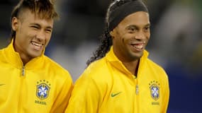 Neymar et Ronaldinho