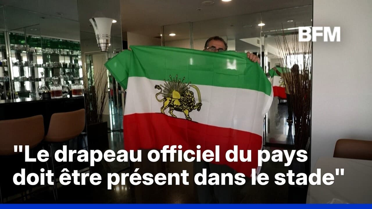 L’Iran demande à la Fifa d’interdire dans les stades ce drapeau devenu un symbole d’opposition