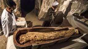 "Thuya", la momie découverte à Louxor (Égypte), 24 novembre 2018
