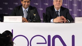 Nasser Al-Khelaïfi et Charles Biétry