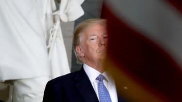 Donald Trump, le 17 janvier 2018.