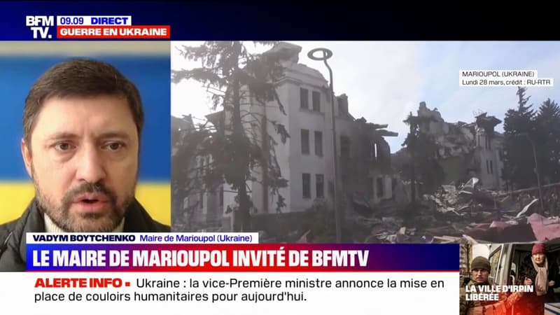 Le maire de Marioupol en appelle à la communauté internationale pour la mise en place de couloirs humanitaires
