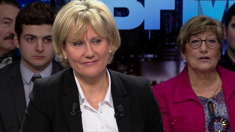 Nadine Morano sur BFMTV le 21 février 2016.