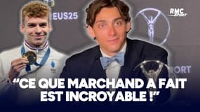 “Ce que Marchand a fait est incroyable !”, Duplantis estime que le Français aurait pu remporter le prix d’athlète de l’année