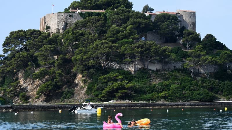 Le fort de Brégançon le 5 août 2018 
