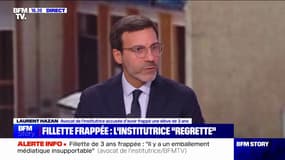 Fillette frappée par une enseignante: "Je souhaite que cet emballement médiatique cesse", affirme l'avocat de l'institutrice