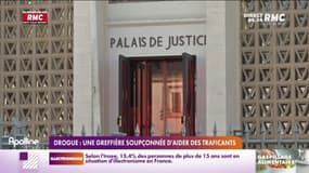 Drogue : une greffière soupçonnée d'aider des trafiquants 