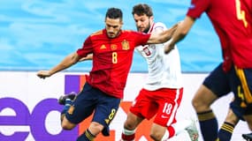 Koke face à la Pologne