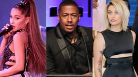 Ariana Grande, Nick Cannon et Paris Jackson