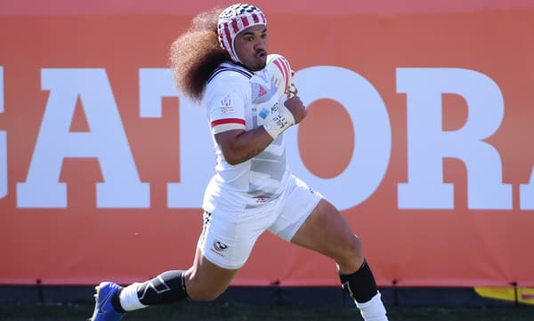Folau Niua, star de l'équipe américaine du rugby à 7
