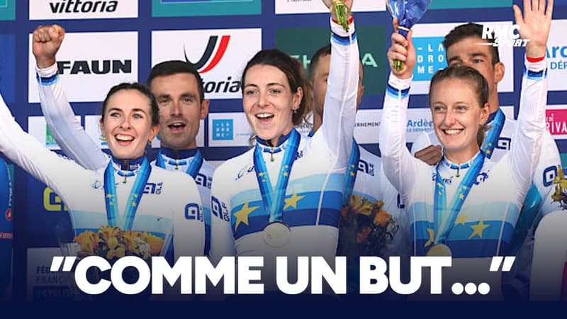 Championnats d'Europe / Cyclisme : "Comme marquer un but" Guernalec savoure le titre en relais mixte