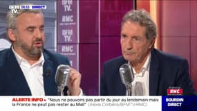 "Notre système n'est pas en danger, ce n'est pas vrai ! Cela va faire les affaires des assurances et je ne veux pas de vieux pauvres dans ce pays" affirme Alexis Corbière
