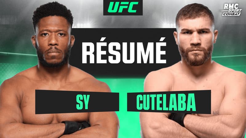 UFC Fight Night : Une guillotine imparable entre le Français Oumar Sy et l'imprévisible Ion Cutelaba